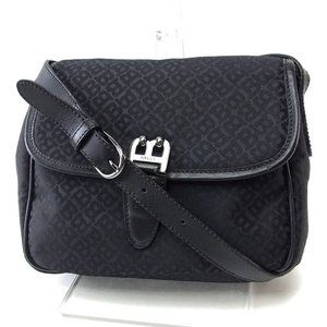 Bally Shoulder bag B logos Black Black Woman Authentic Used Y2625